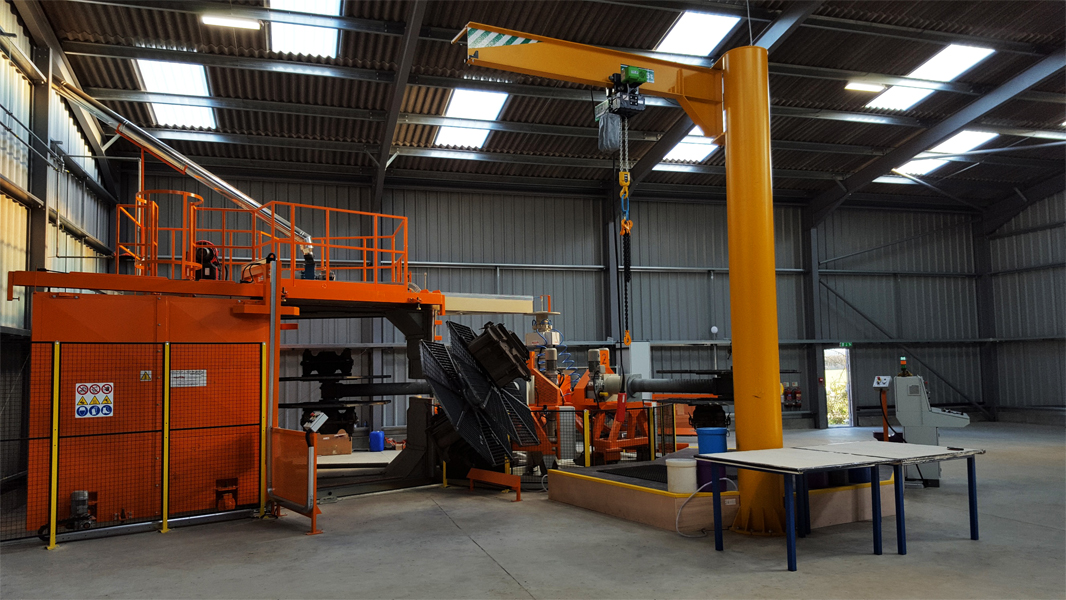 JSC Rotational moulding machine